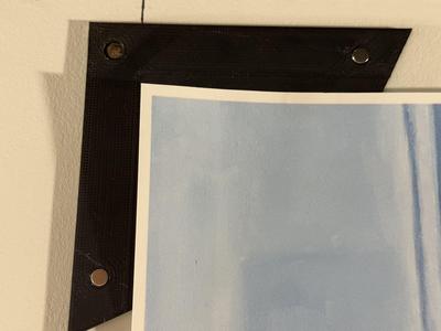 Photo Corner Poster Brackets