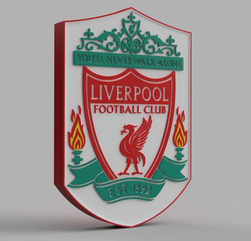 Liverpool F.C. Logo Lightbox & Wall Decor