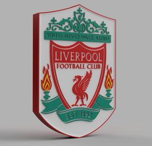 Liverpool F.C. Logo Lightbox & Wall Decor