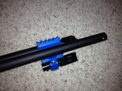 Remington 870 Shotgun Rails & Light Mount