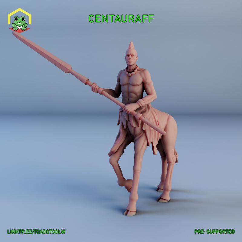 Centauraff - STL - RPG MINIATURE