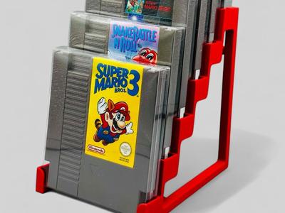 Game Holder Game Stand – #25 Nintendo NES Case 