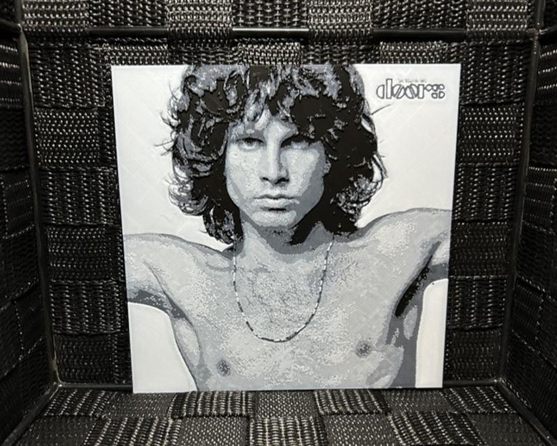 Hueforge Music Poster - The Doors -