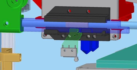 Lulzbot TAZ retractable Z-probe auto bed level compensation with G29 Mod