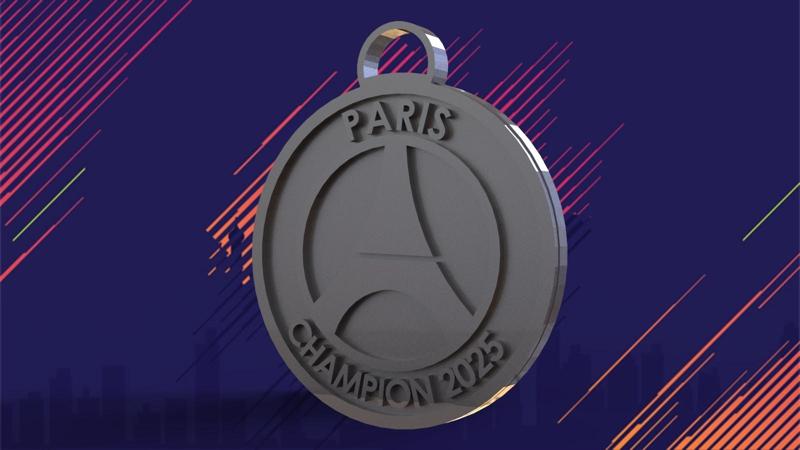 PORTE-CLÉS PSG CHAMPION (KEYCHAIN)