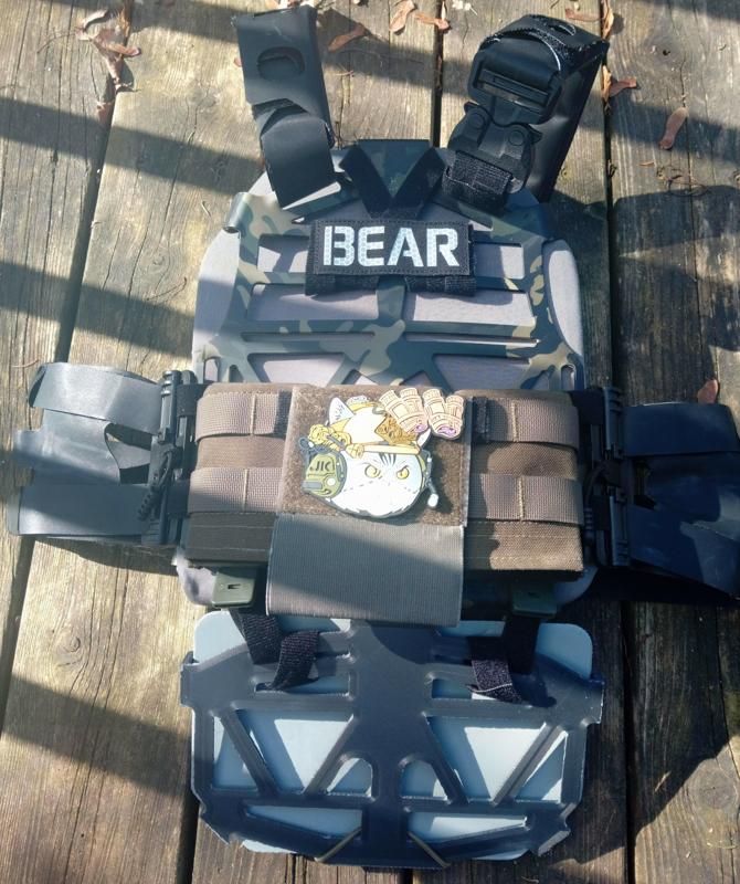 Abdomen Ballistic Plate Hanger/Carrier