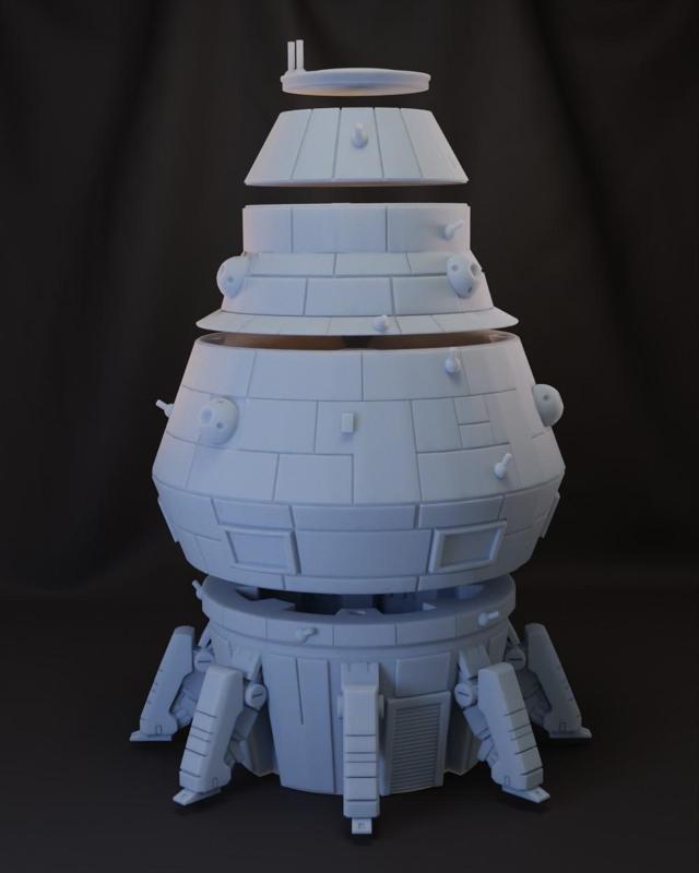 Dropship for Mechs what do battle, American Mecha Style