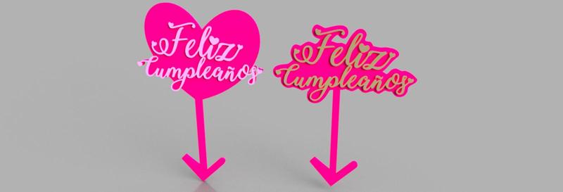 Feliz Cumpleaños Topper