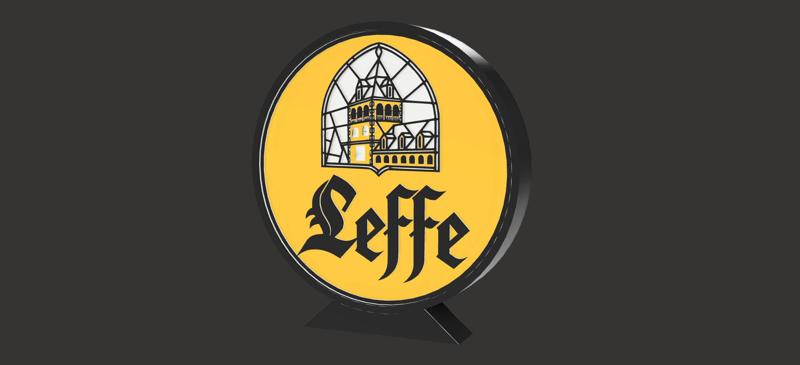 lamp logo beer leffe