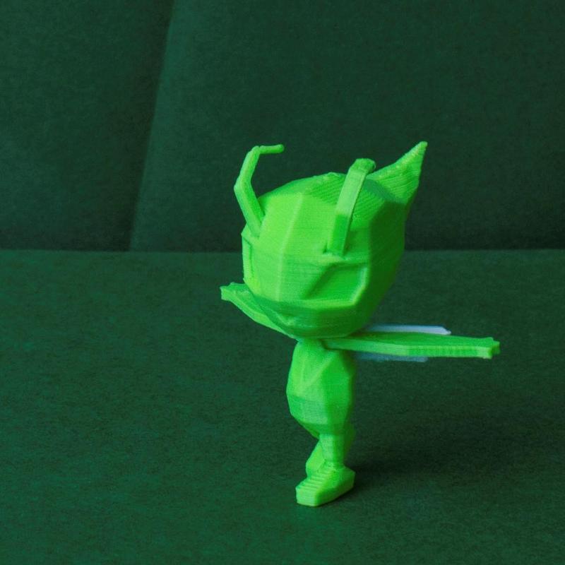 Celebi Low Poly Pokemon