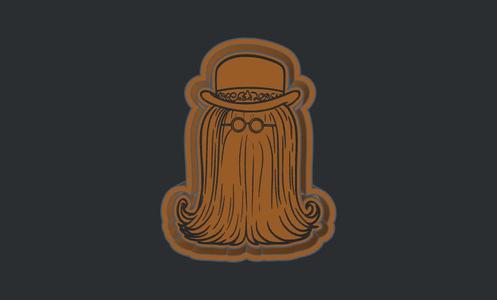 Cousin Itt- Freshie Mold Housing