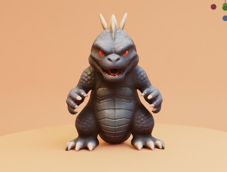 Chibi Godzilla