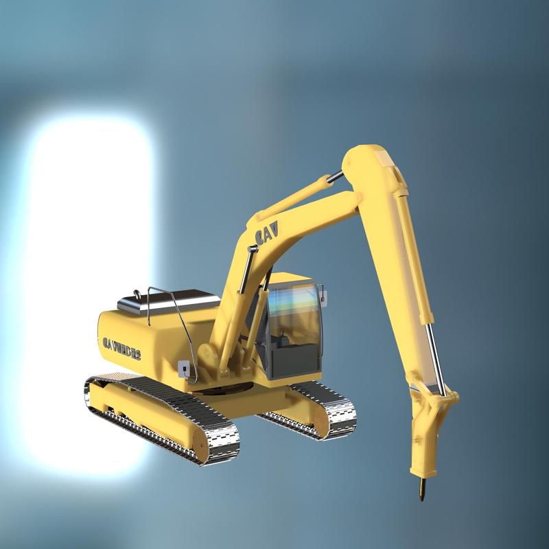 EXCAVATOR CAR VEHICLE ELEVATOR TRACTOR U99 EXCAVATOR CAROLA CRANE TRUCK TRAILER CHAIN HOOK