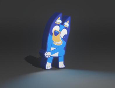 Lightbox - Cute Bluey