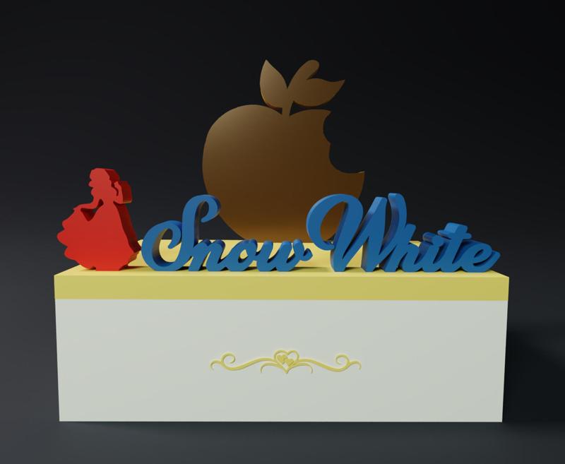 DISNEY PRINCESS SNOW WHITE BOX