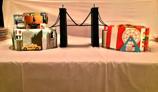 Brooklyn Bridge Cake Topper