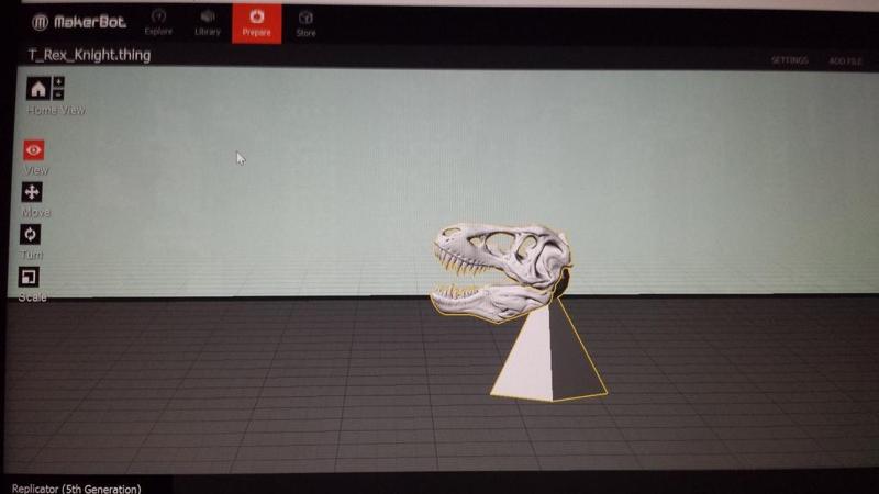 T-Rex Headed Knight