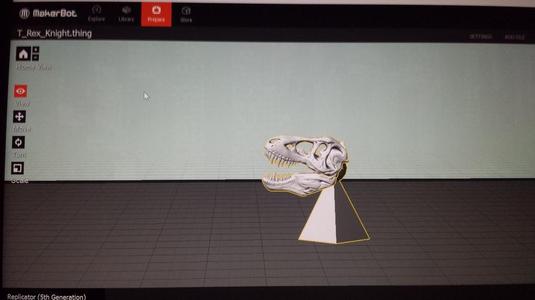 T-Rex Headed Knight