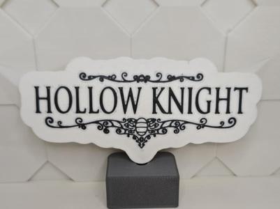 Hollow Knight Logo/Sign