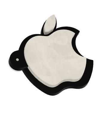 Apple Keychain Logo 2