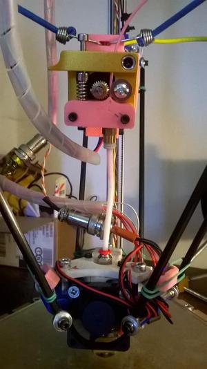 Anycubic MK8 fly extruder parametric openscad