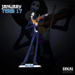 Brook Sculpture - Sekai 3D Models - Tested and Ready for 3D printing