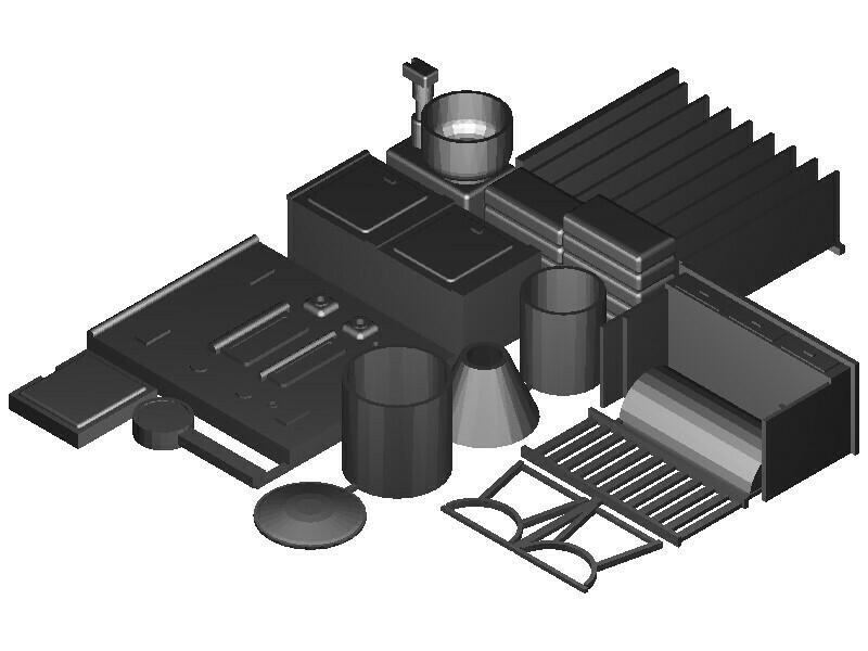 Bakery Bakehouse Equipment - 1:43