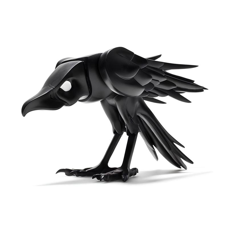Shade Raven Crow Nocturne Sentinel Minimalist Ornament Decoration toy