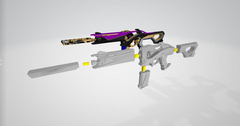 Valorant Champions 2024 Phantom-Champions Phantom 2024-Valorant Phantom-Vandal