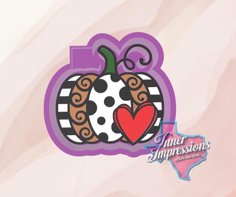 Cute Fall Pumpkin Freshie Mold