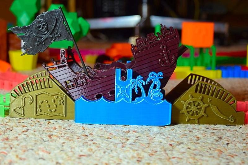 Pirate Ship Seesaw for Magic Tracks, Neo Tracks, and everything compatible