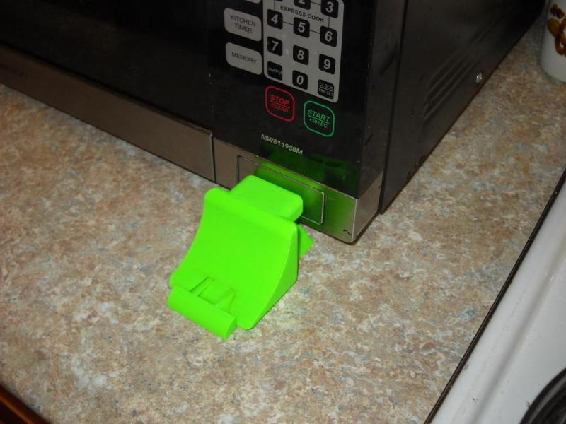 Microwave Door Opener