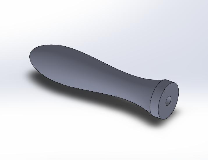 Customizable Handle for pastry roller