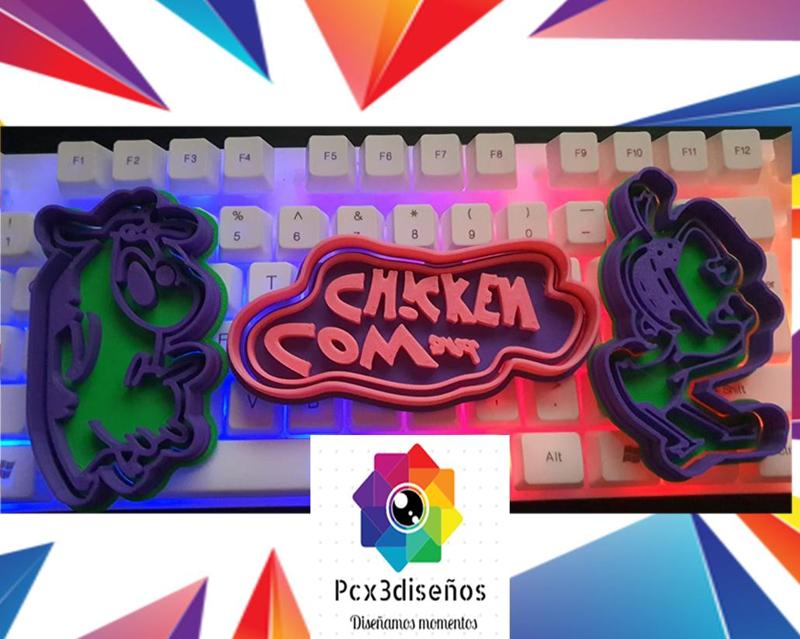 set 3 Cow and Chicken CUTTERS