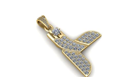 STYLE  GOLD PENDANT 3d printable model