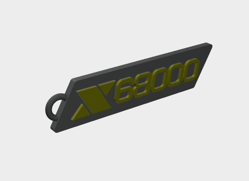 Key ring X68000