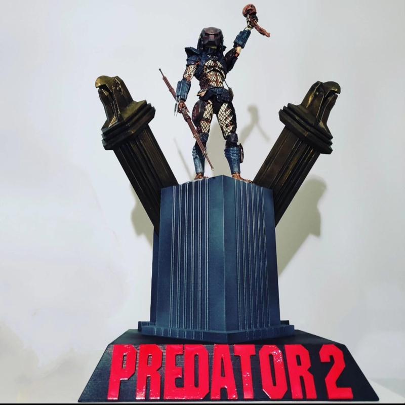 Predator 2 Neca figures diorama