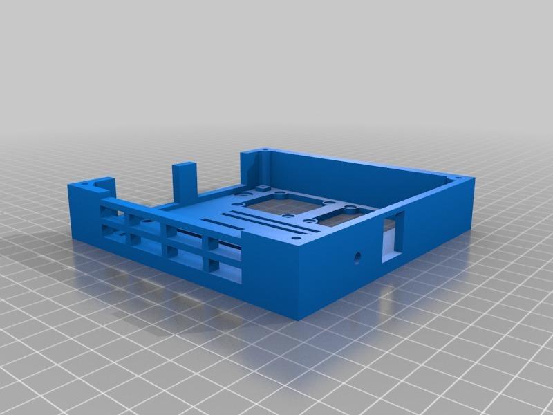 Mount for Rambo 1,2 with 2 x 40mm fans for 2020 extrusion