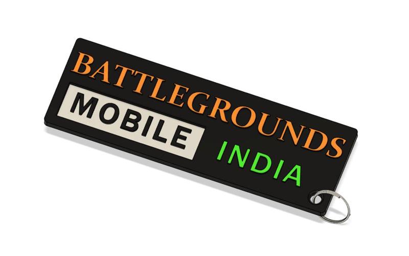 Battlegrounds Mobile India Keychain