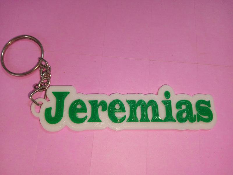 jeremiah keychain