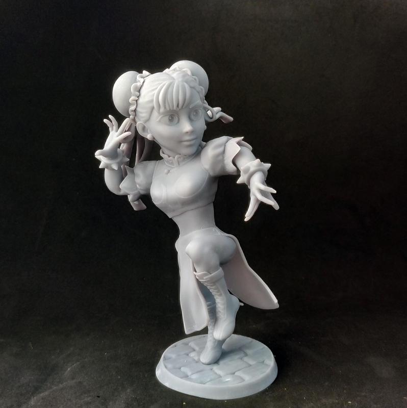 Chibi Chun-Li from Street Fighter