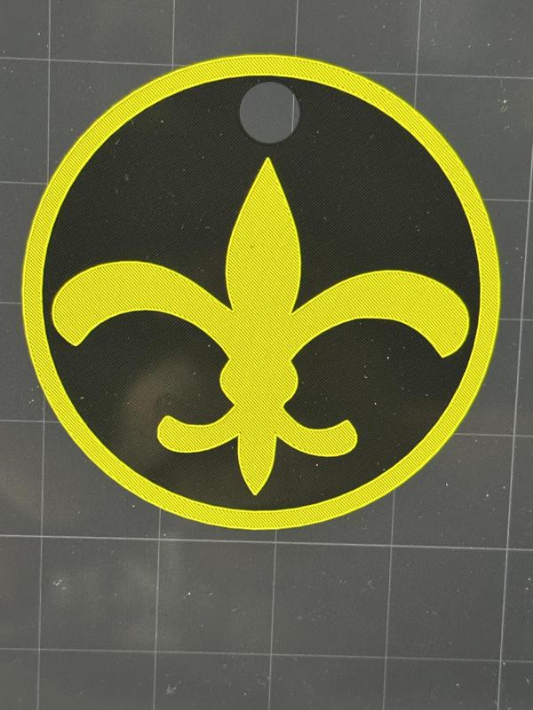 New Orlean Saints Keychain