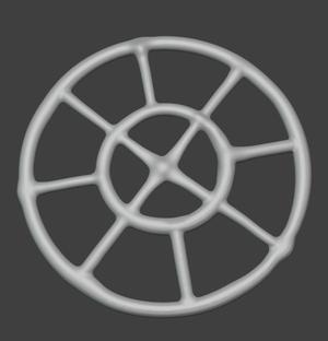 Celtic Sun Cross, Viking Sun Wheel Pendant