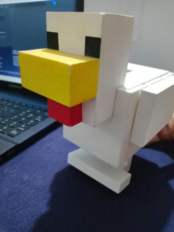 alcancia (minecraft chicken)