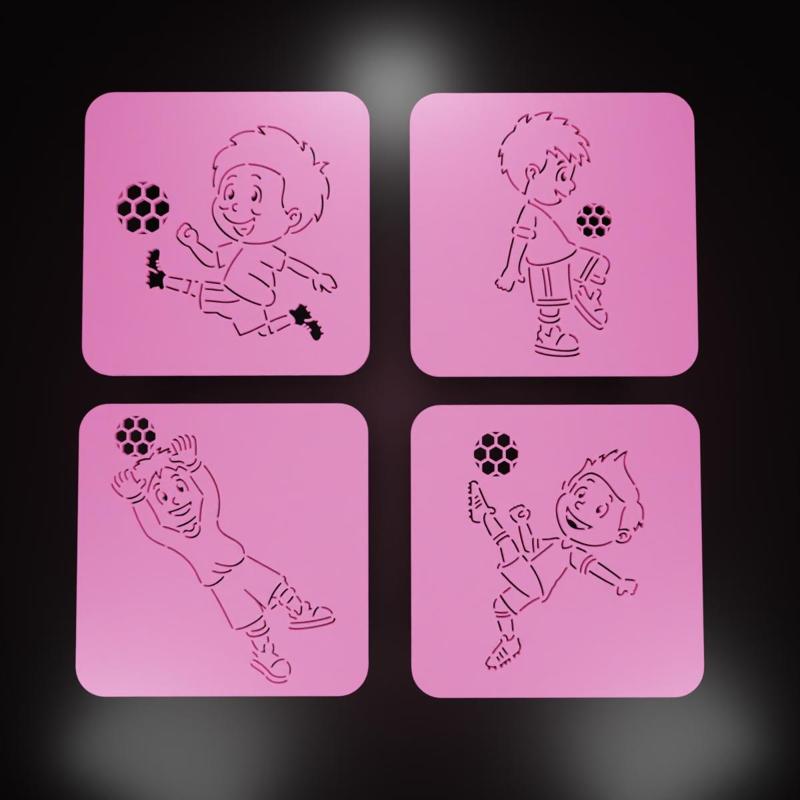 Soccer Stencil Set