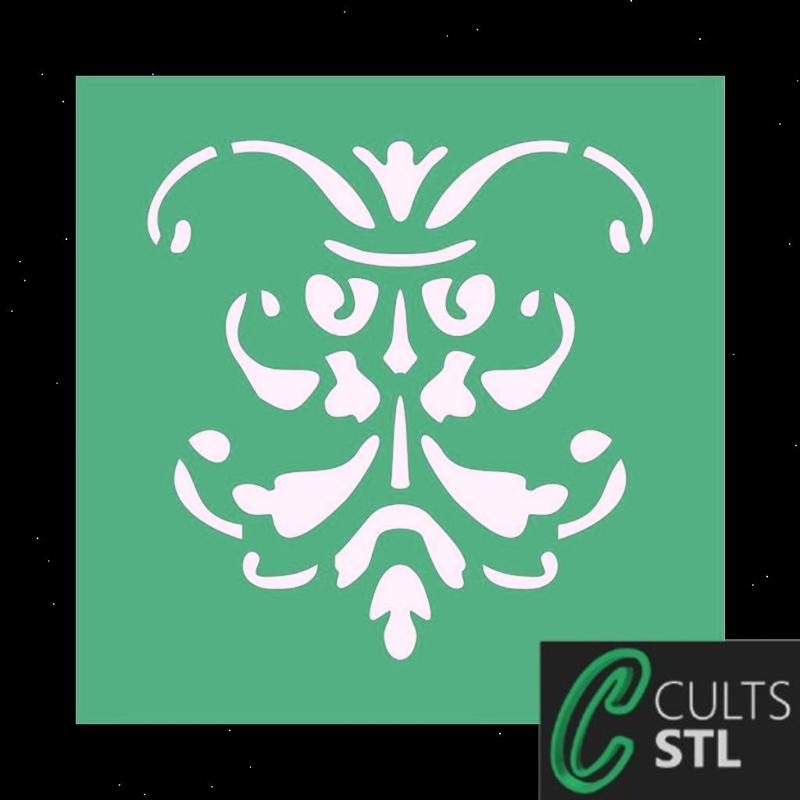 Stencil Arabesco 26 - 10x10