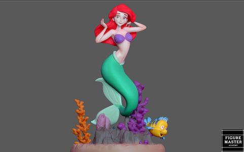 ARIEL LITTLE MERMAID 2 DISNEY ANIMATION CHARACTER STATUE princess 3d print