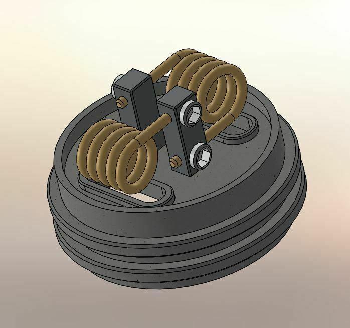 Dual Coil vape, resistance for Mod