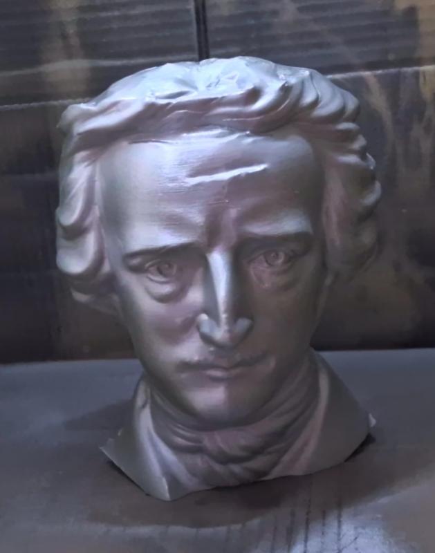 Edgar Allan Poe bust