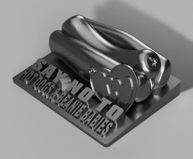 SAY NO TO "HOT DOGS & BEANIE BABIES"